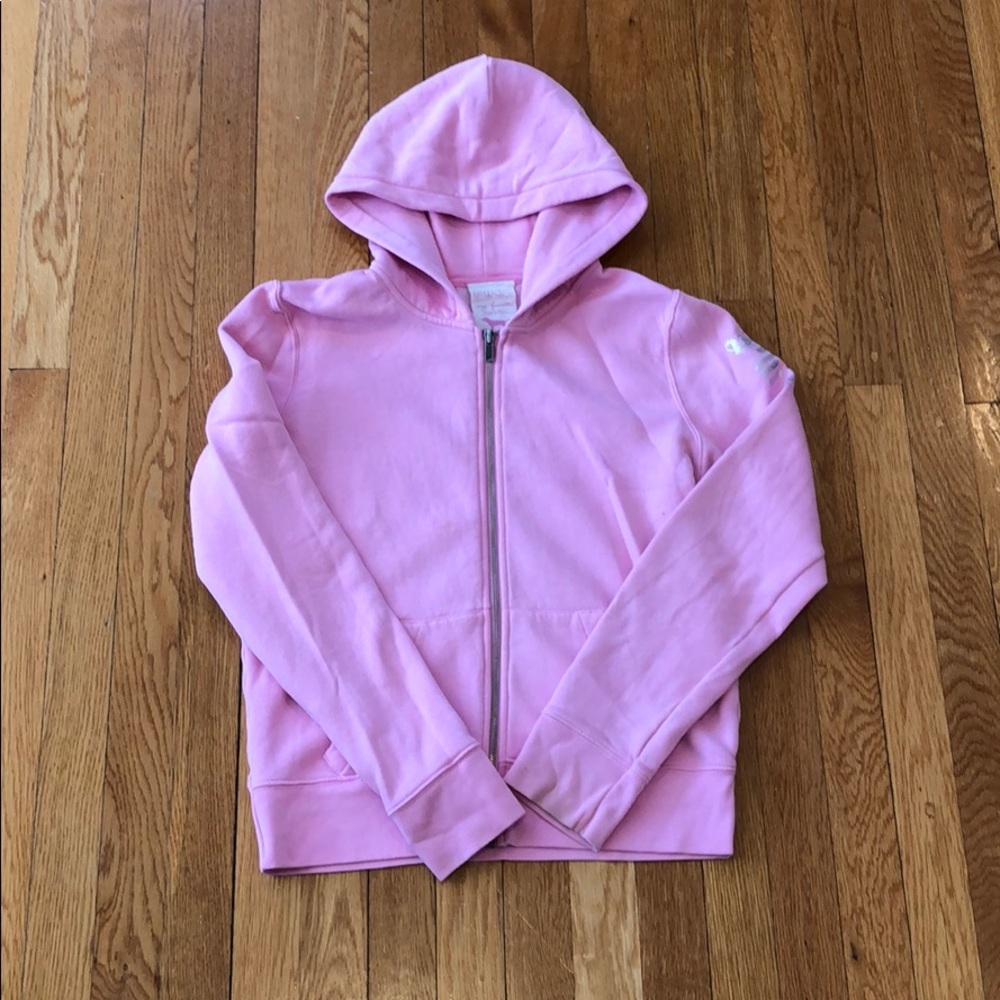 Victoria’s Secret Pink Hoodie with Metallic Back